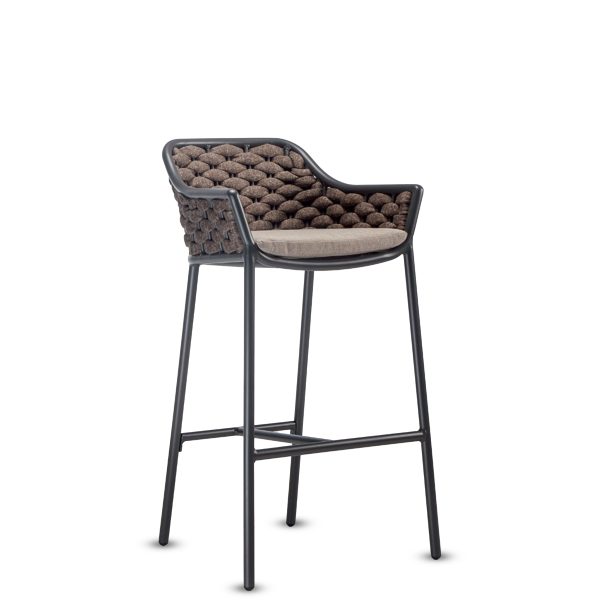 Maverick Bar Stool Brown