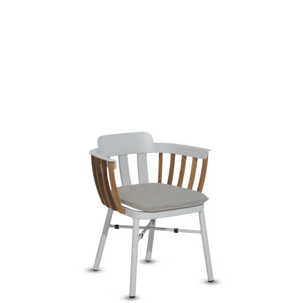 Palm Armchair White